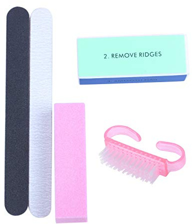 Remingtape 5 Stueck Nagel Set Nagel Polieren Tofu Block Polieren Artikel Manikuere Kit