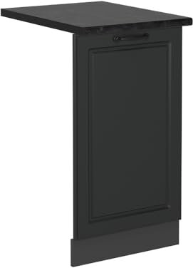 Vicco Panel Frontal del lavavajillas R-Line, Antracita casa de Campo, 45 cm, ET Antracita