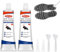 Xinyet 100ml Colle Chaussure Semelle, Colle Chaussures Semelle Extra Forte, Réparation Unique Colle Chaussure, pour Rembourrage de semellee, l'usure du talon, les fissures (noir)