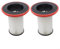 Lot de 2 filtres HEPA pour aspirateur sans fil Bosch Unlimited 8 Gen-2 BSS825CARP compatible avec 12036642 12023349, pas besoin de support de filtre