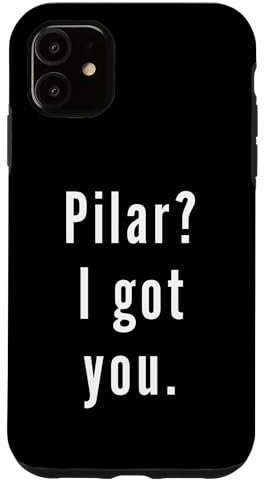 Carcasa para iPhone 11 Pilar? Te tengo.