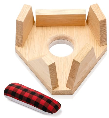 Kathfly Wooden Tailor Ham Holder Tailors Ham for Ironing Pressing Seams Sewing Curved Clothing Areas