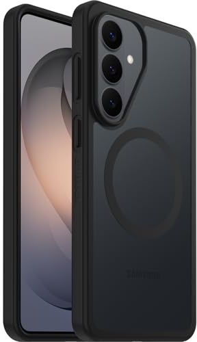 OtterBox React Magneten Hülle für Samsung Galaxy S26+, Transparent/Schwarz | Stoßfest, sturzsicher, ultraschlank, Schützende Hülle, Getestet nach Militärstandard