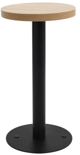 NIVVHOH Bistrotisch Hellbraun 40 cm MDF Elegant Küchentisch Romantisches Ambiente Esszimmer