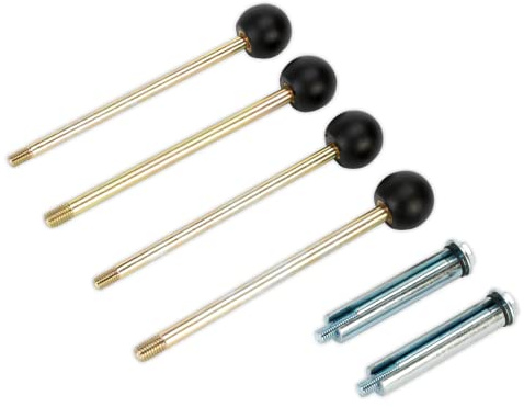 Sealey VSE5852 Service Position Front End Support Guide Set - VAG