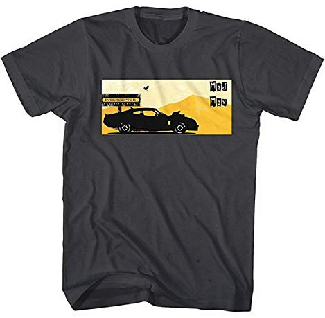 Herren T-Shirt Mad Max Auto Interceptor Hot Rod Movie Fury Kino
