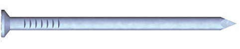 Nägel Drahtstifte, Senkkopf, 1,4 x 25 mm, Stahl verzinkt, blau pass., DIN 1151, 30 Gramm