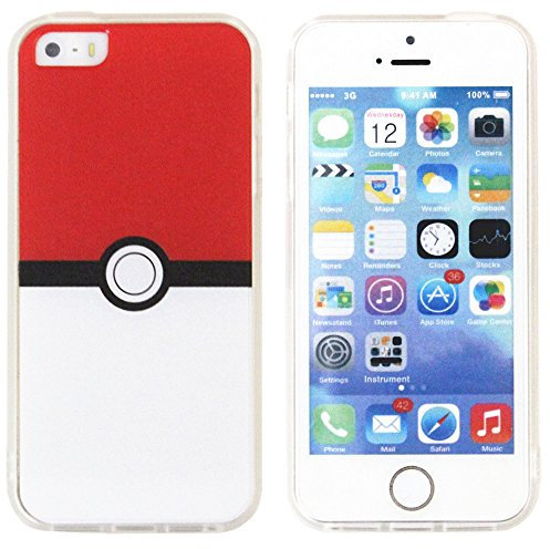 iPhone 5 iPhone 5S iPhone SE Pokemon Pokeball Pokemon Case For Iphone 5s SE go Case