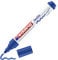 edding 4500 Textilmarker - blau - 1 Stift - Rundspitze 2-3 mm - Textilstifte waschmaschinenfest (60 °C) zum Stoff bemalen - Stoffmalstift