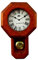 Melody Jane Puppenhaus Octagon Geformt Regulator Wand Uhr Miniatur 1:12 Maßstab Zubehör