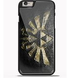 Big Triforce The Legend Of Zelda für iPhone 6/6S Plus schwarz Fall