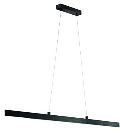 Fischer&Honsel Orell Pendelleuchte, Metall, 24 W, anthrazit