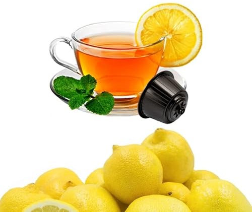 48 Capsule Tè Al Limone Solubile Compatibili Nescafè Dolce Gusto