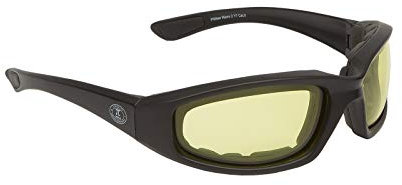 Motorradbrille Piwear Miami II Brille Eva Schaumstoff, GELB