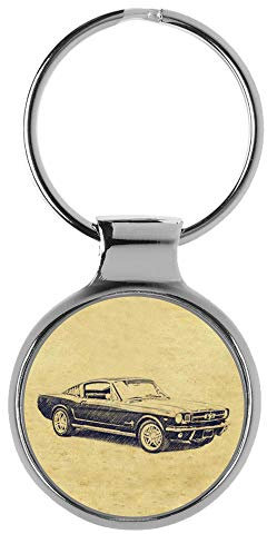 KIESENBERG Porte-clés Cadeau pour Mustang Fastback 1965 Fan A-4929