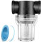 Sediment Filter Pressure Washer Filter Stainless Steel Filter 40Mesh Screen for Outdoor Gardening Inlet Water 1 Inch Female Thread Connector