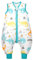 Mosebars Schlafsack mit Füßen Ganzjährig Baby Schlafsack Winter 2.5 Tog Reine Baumwolle Schlafsack Verschiedene Größen Herbst Winter Schlafdecke Baby mit Füßen