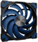 Akasa Alucia SC14, 140mm PWM Case Fan, Up to 1800RPM and 84.3 CFM, Anti-vibration Pads, High Airflow Chassis Fan, Blue Cooling Fan for PC, CPU Cooler and Radiators, AK-FN118