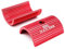 Saipor 2Stück Fahrradlenker Shim Spacer Bike Vorbau Shims Fahrrad Lenker Adapter Unterlegscheiben Aluminiumlegierung Lenkerhülse 25.4 auf 31.8 mm, Rot