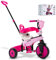Breeze S 6051200 3-in-1 smarTrike Breeze Multifunktionales Dreirad, verstellbares Dreirad für Kleinkinder im Alter von 15 Monaten bis 36 Monaten, Pink