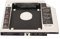 Estuche Caddy para Disco Duro SATA HDD SSD de 2,5 Pulgadas, Adaptador de Estuche Caddy para Segundo Disco Duro para Computadora Portátil de 12,7 Mm CD/DVD ROM Ranura para Unidad de Bahía Óptica
