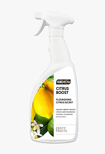 UK GROW 300ml Citrus Plant Specialised Foliar Spray - Boost Growth, Health, and Yield of Your Plants (300ml, Citrus Foliar Myst)