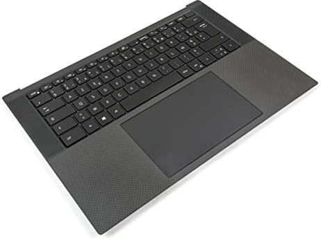 Dell XPS 9500/9510/9520/9530 Repose-Poignets, Pavé Tactile et Clavier FRANÇAIS Rétroéclairé - 0YJMW4 + 0M5T8J (HJY36) (Reconditionné)
