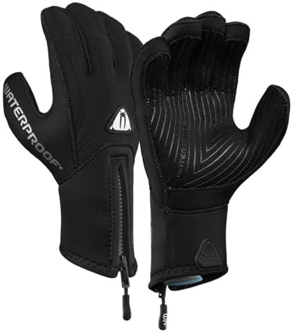 Waterproof G2 5 Finger 5 mm Tauch Handschuhe Neoprenhandschuh (M)