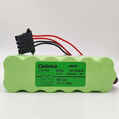DCYNXC 1600mAh 12N-1600SCB 14.4V Rechargeable Battery for SANYO 12N-1600SCB Battery