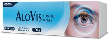 Alovis Contact Lenses, 30 Lenti A Contatto monouso Giornaliere per la correzione della miopia -2,75