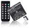 DONGKER Bluetooth 5.1 Verstärkerplatine DC 9-24V 2x50W Hifi 2.0 Stereo Audio Empfänger Leistungsverstärker Modul mit AUX/Bluetooth/U-disk, Fernbedienung App 2 Kanal DIY Heimlautsprecher