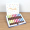 AUFKLEBER SET - Merci Danke bunte Punkte Abschiedsgeschenk Kita Erzieher Kindergarten Erzieherin DIY
