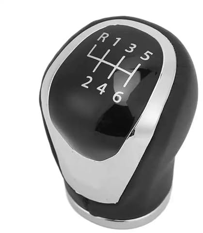 Cakievro 6-Gang-Schaltknauf Schaltknauf, manueller Ersatz für Ni-ssan Qa-shqai J11 X‑Trail T32 2016 2017