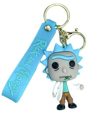 Rick und Morty Schlüsselanhänger