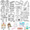 craspire 2 Stile Krankenschwestertag, Transparenter Stempel, Vintage-Stil, Silikon-Gummi-Stempel, Siegel, Transparente Stempel Für Journaling, Kartenherstellung, DIY, Scrapbooking, Handgefertigtes