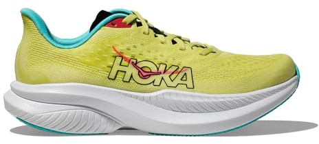 Hoka One One 1147790-YZC Mach 6 Yuzu/Cielo Blue Men's Scarpe Taglia US 10