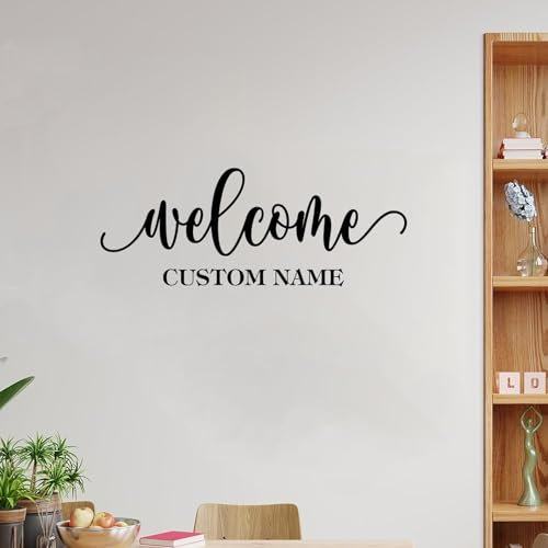 Madcolitote Lustige Sprüche, Kunst-Wandaufkleber, Willkommens-Aufkleber für Wand, Vinyl-Aufkleber, abnehmbare Wandaufkleber, Wandbilder, Bauernhaus-Kunst für Zuhause, Schlafzimmer, Wohnzimmer, Büro,