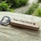 Ashton and Finch Personalised Wooden Bottle Opener – Custom Engraved with Your Text – Gift for Weddings, Birthdays, and Special Occasions