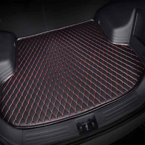 MNHCAC Coche Cuero Alfombrillas Maletero para Audi A5 Sportback (F5) 2016-2022,Bandeja Forro AlfombraAnti Deslizante Impermeable Tronco Alfombra Protector Accesorios,A