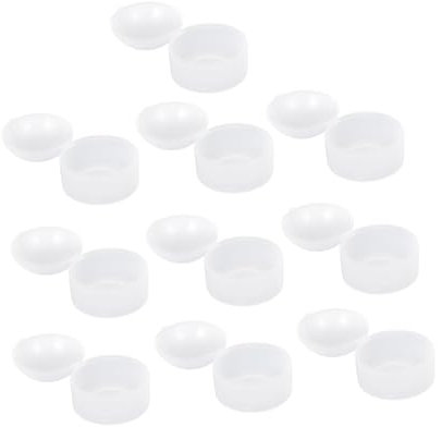 Holibanna 10 Stücke Kasten Schnullerhülle mit Clip Halterung Transparente Aufbewahrungsbox für Silikonschnuller Staubdicht für Mütter und Babys