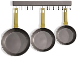 Dessino Sartenes Modernas y Antiadherentes,Juego de 3 piezas,Fabricadas con Aluminio Forjado,Set de Sartenes de 20,24,28 cm de Diámetro,Agarre Ergonómico Soft Touch (Verde aguacate)