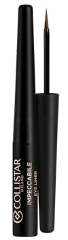 Collistar Unübertroffener Eyeliner, wasserfest, braun, lang anhaltend, 24 Stunden, intensive Farbe, ultradünne Spitze, wischfest, extreme Präzision, antioxidative Formel, 2,5 ml
