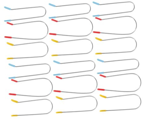 Healeved Ersatz Lockenwickler Clips Satz 0,75/1/1,25 Zoll U-förmige Heißwickler Klammern Kompatibel Für Elektrische Lockenstäbe Haar Styling Für Haartypen Zuhause Und Unterwegs