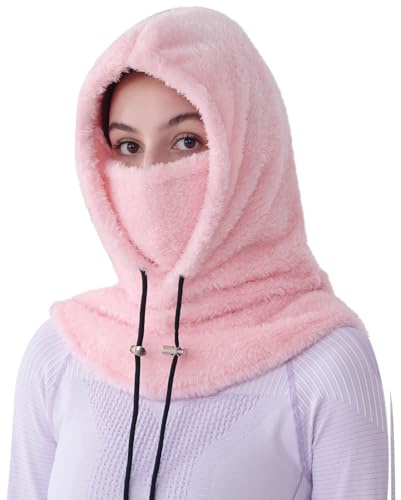 Tavaler Sturmhaube Herren/Damen Winter | Balaclava Fleece | Kapuzenschal Thermo | Skimaske Wolle | Schalmütze Winddicht Skimütze für Radfahren, Snowboarden, Skifahren