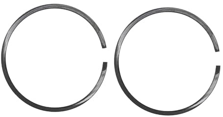 DORFEY 2 teile/los Kolbenringsatz 46 mm x 1,5 mm passend for H-u-s-q-v-a-r-n-a 51 55 for Ran-cher 257 357 XP EPA 359 EPA Kettensäge Ersatzteil 503289014