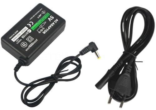 RUITROLIKER Adaptateur d'alimentation avec câble d'alimentation Compatible avec PSP 1000 2000 3000