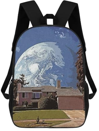 sinyumoney My Home Rucksack Schule Business Strapazierfähige Laptoptasche Für Jungen/Mädchen/Teenager 17inch