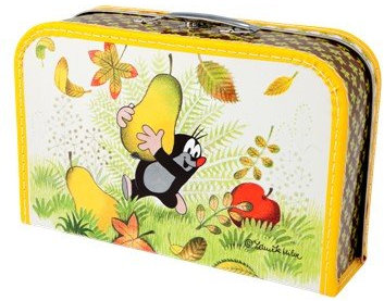 422866 Hartkartonkoffer Handarbeitskoffer Der Kleine Maulwurf - 35 x 23 x 10 cm