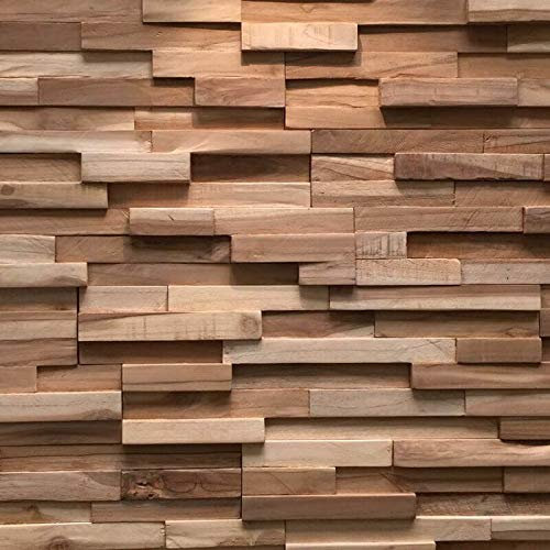 UltraWood Teak Firenze | Panneaux Muraux en Bois Élégants et Durables