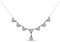 Kette 925 Silber Rosenquarz rosa Stein Edelstein Collier Silber Damen Sterling Silber Halskette Geschenk (MCO-006-07)